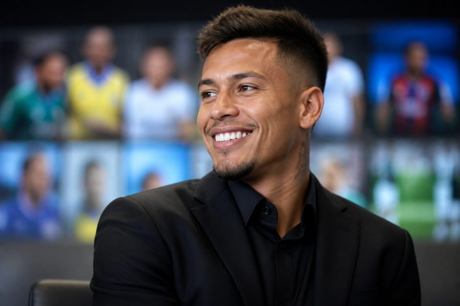 Estêvão, ex-Palmeiras, é o novo rosto da Disney+ em campanha de futebol