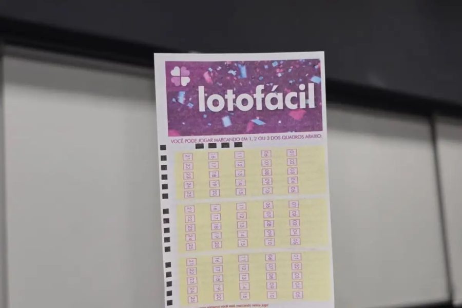 Lotofácil 3749: Um sortudo leva R$ 1 milhão com bilhete premiado