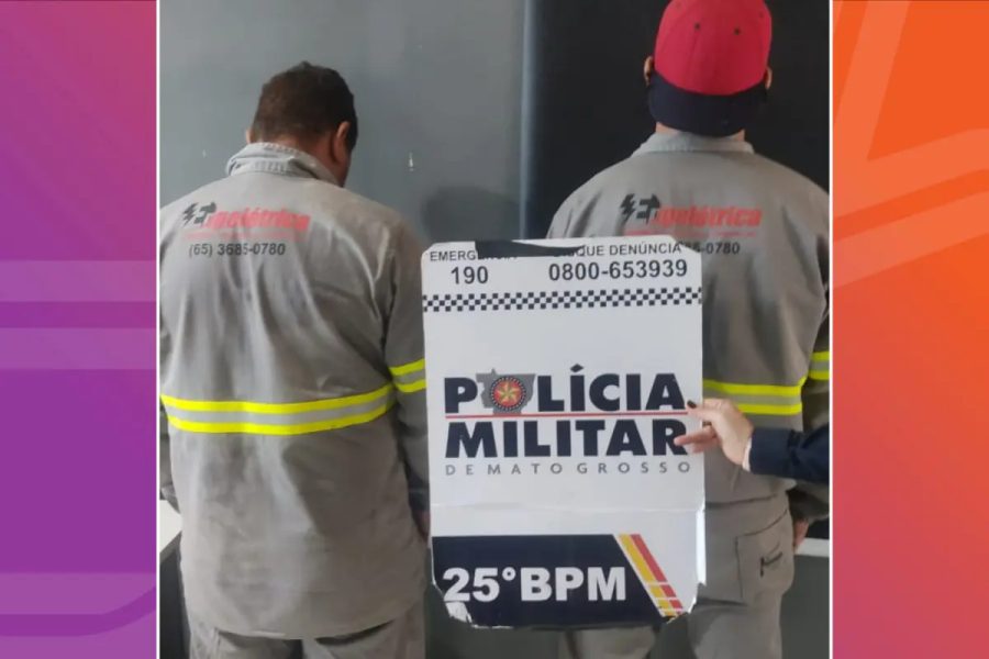 Prestadores de serviço confessam furto de cabos de R$ 12 mil em empresa em Várzea Grande