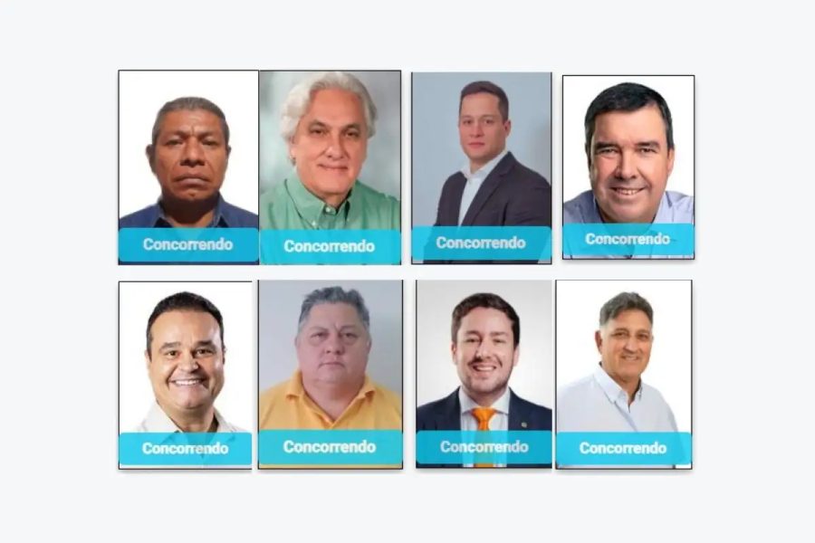 Oito candidatos ao Governo de MS são confirmados para 2026