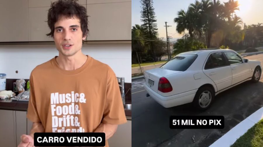 Fiuk vende Mercedes de 1995 por R$ 51 mil em meio a crise financeira