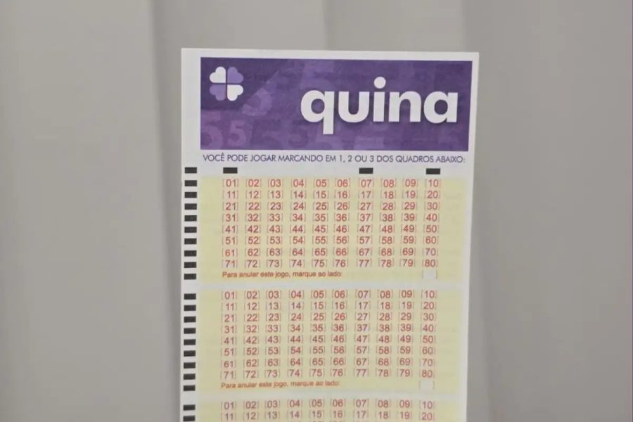Quina 7090 acumula e prêmio chega a R$ 4,6 milhões no próximo sorteio