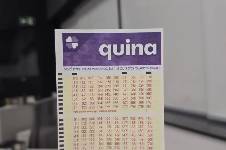 Quina 7094: 40 apostadores levam R$ 10,8 mil ao acertar 4 números