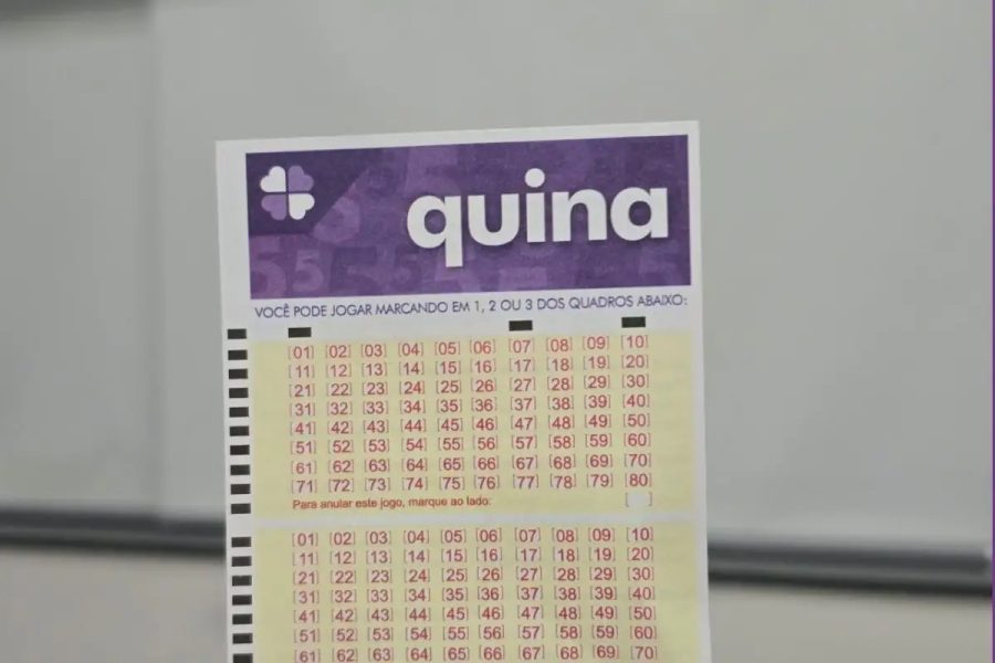 Quina 7100 acumula e prêmio sobe para R$ 2 milhões no próximo sorteio