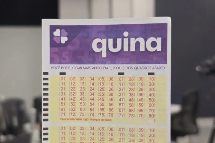 Quina 7101 acumula e prêmio chega a R$ 2,6 milhões