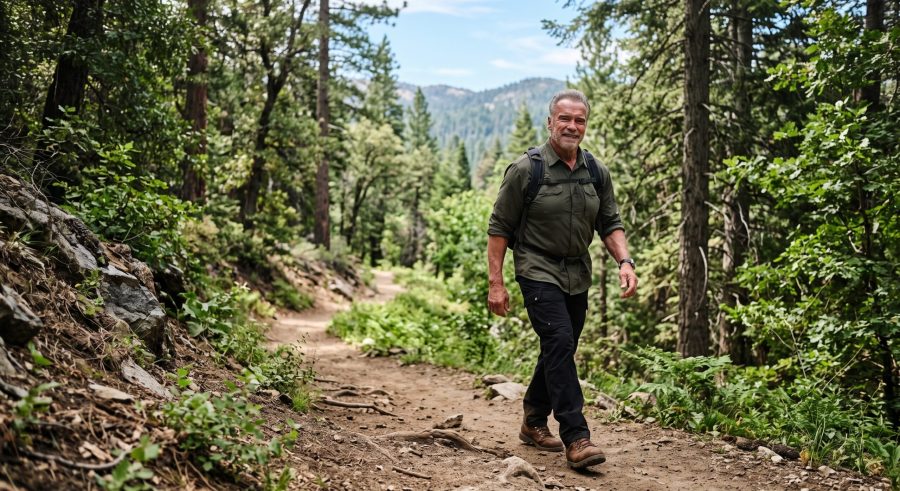 Arnold Schwarzenegger doa 16 hectares para trilha na Califórnia