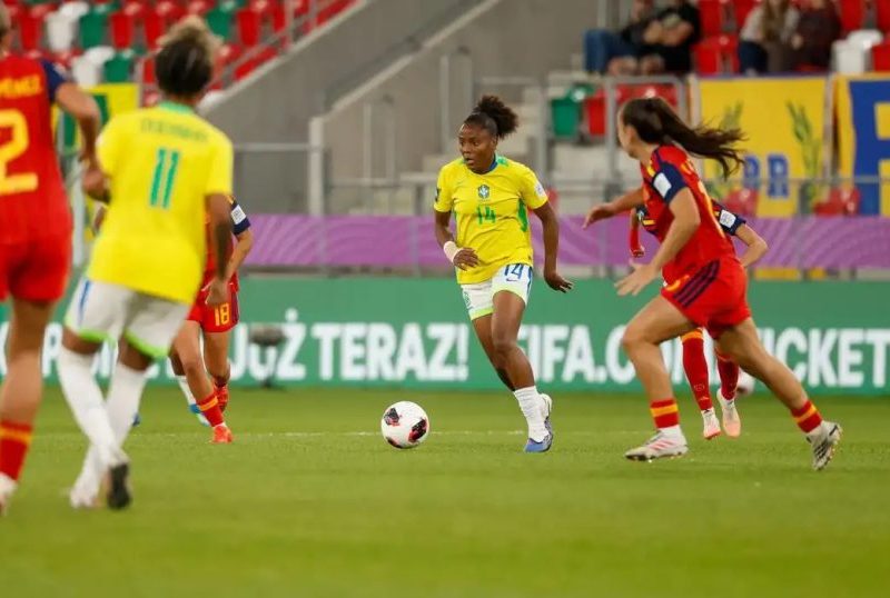 Brasil é eliminado pela Espanha nas quartas da Copa Feminina sub-20