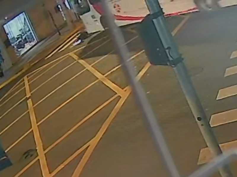 Câmera de segurança registra acidente que matou adolescente em Campo Grande