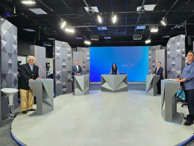 Candidatos ao Governo de MS participam de debate na TV Morena