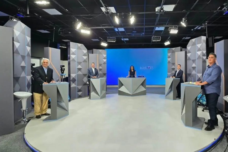 Candidatos ao Governo de MS participam de debate na TV Morena