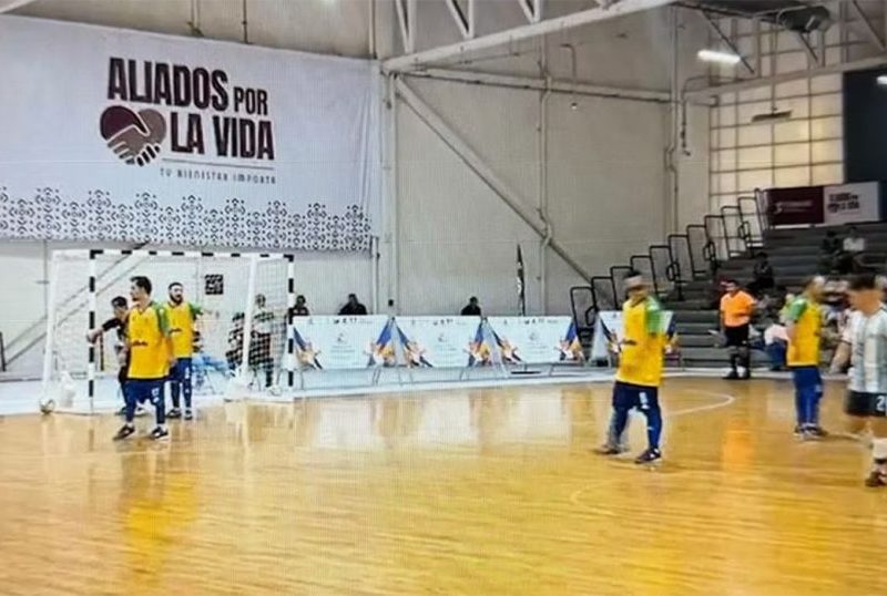Contra a Argentina, Brasil é tetracampeão mundial de futsal down