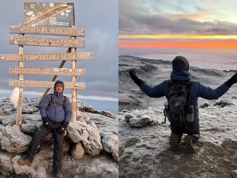 De MT ao topo da África: advogado enfrenta frio de -22°C e conquista 4ª montanha mais alta do projeto Sete Cumes