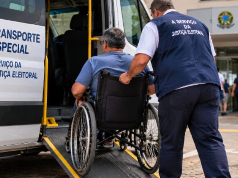 Eleitores com deficiência podem pedir transporte gratuito para votar em Campo Grande