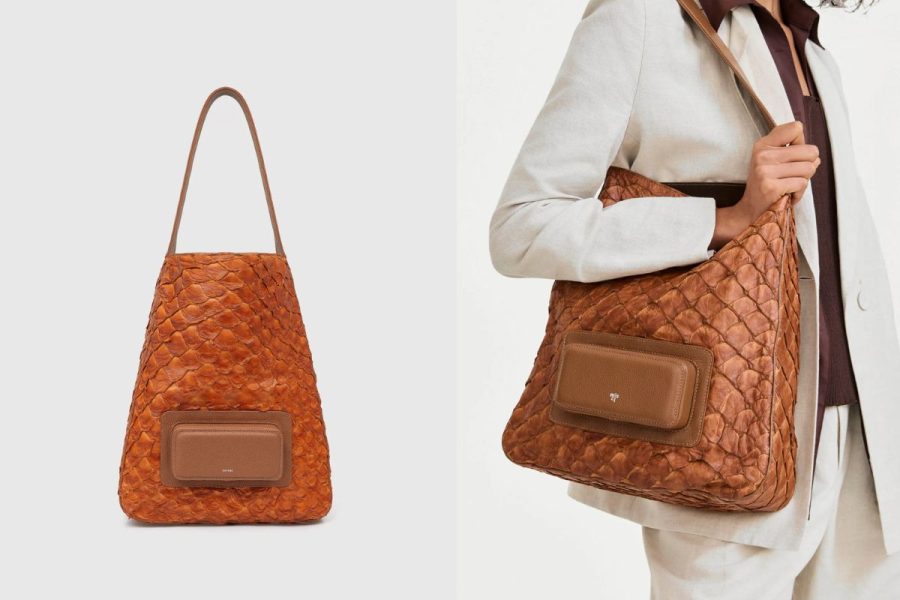 Estilista de MT faz bolsas com couro de pirarucu e entra em seleção global de moda da Vogue