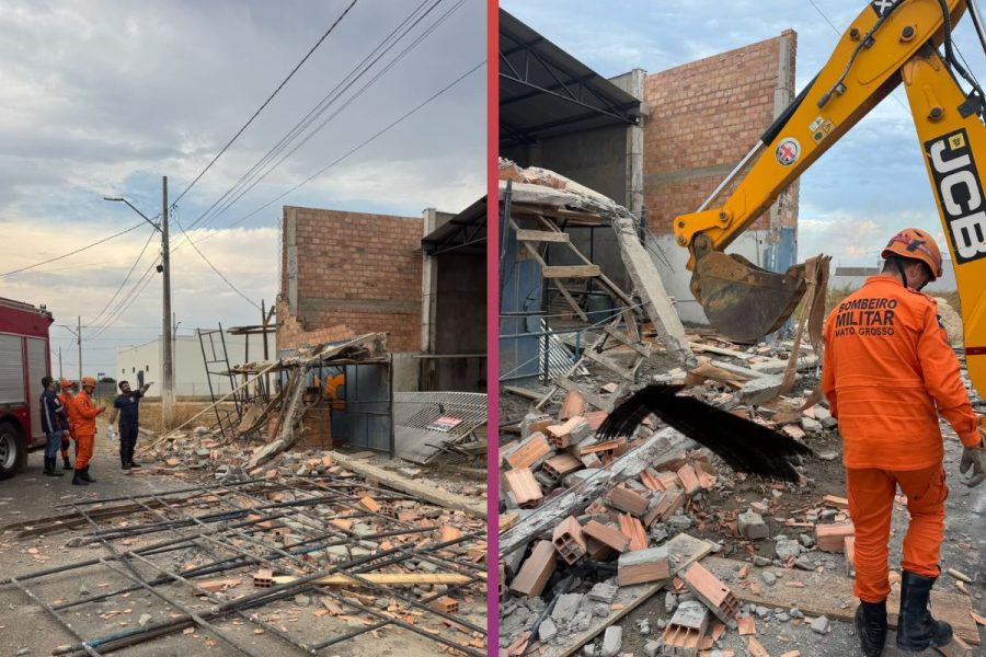Idoso é vítima fatal de desabamento em Primavera do Leste
