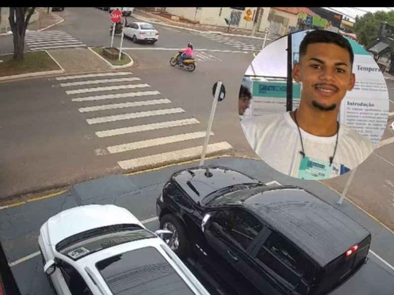 Jovem de 19 anos morre após ser atingido por carro que avançou sinalização de PARE em Nova Andradina