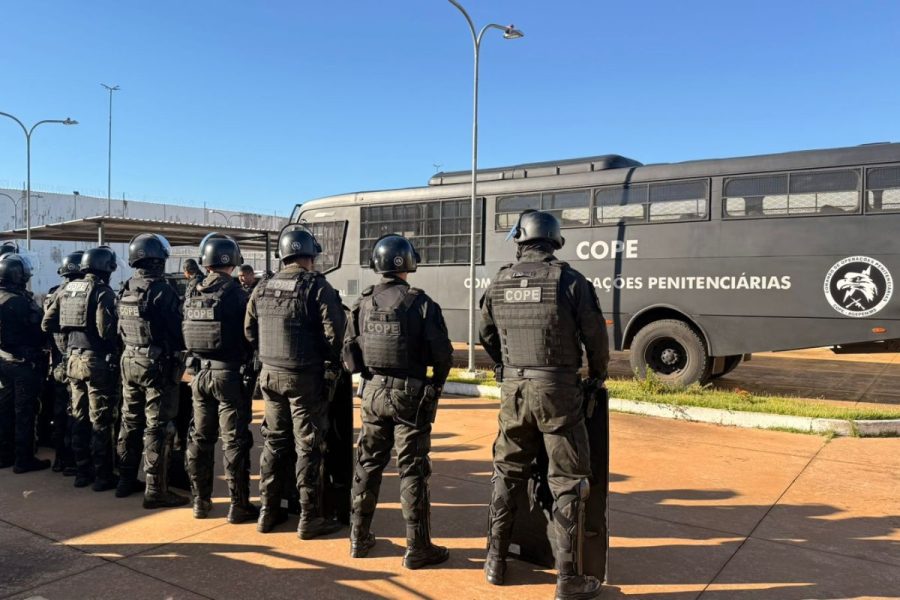 Operação Nêmesis completa três dias em penitenciária de segurança máxima