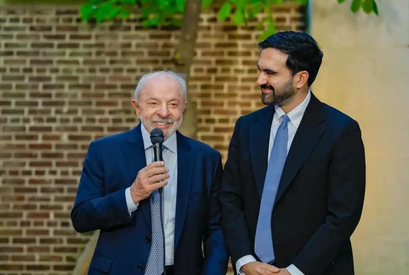 Nos EUA, presidente Lula tem encontro com prefeito de Nova York