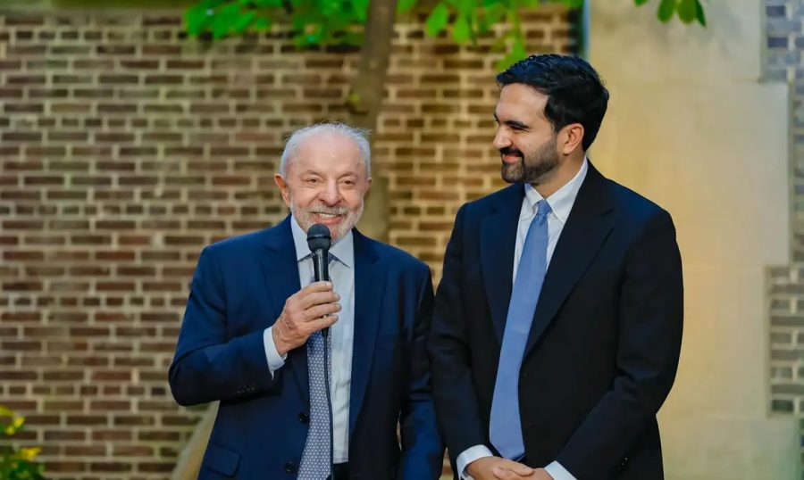 Nos EUA, presidente Lula tem encontro com prefeito de Nova York