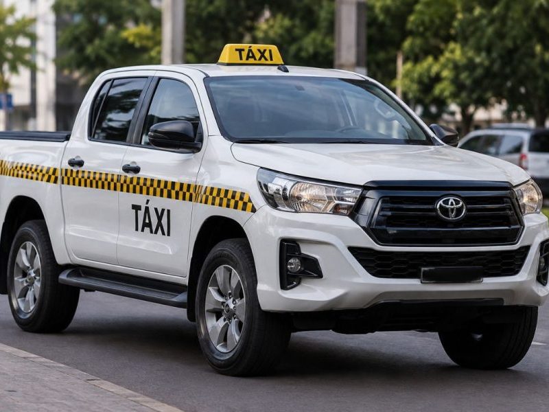 Nova regra municipal abre caminho para caminhonetes virarem táxis