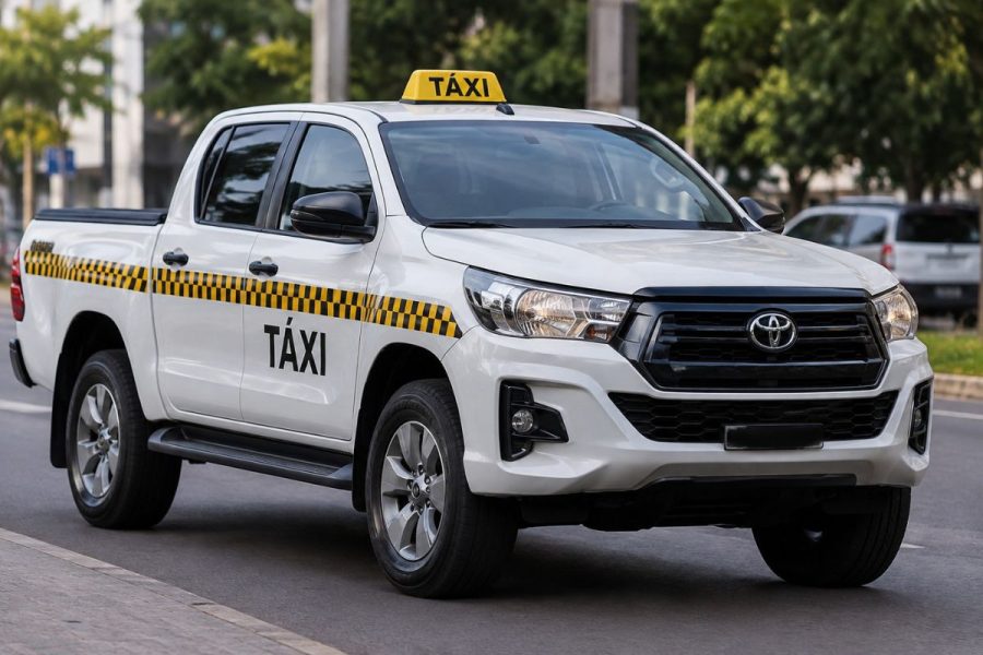 Nova regra municipal abre caminho para caminhonetes virarem táxis