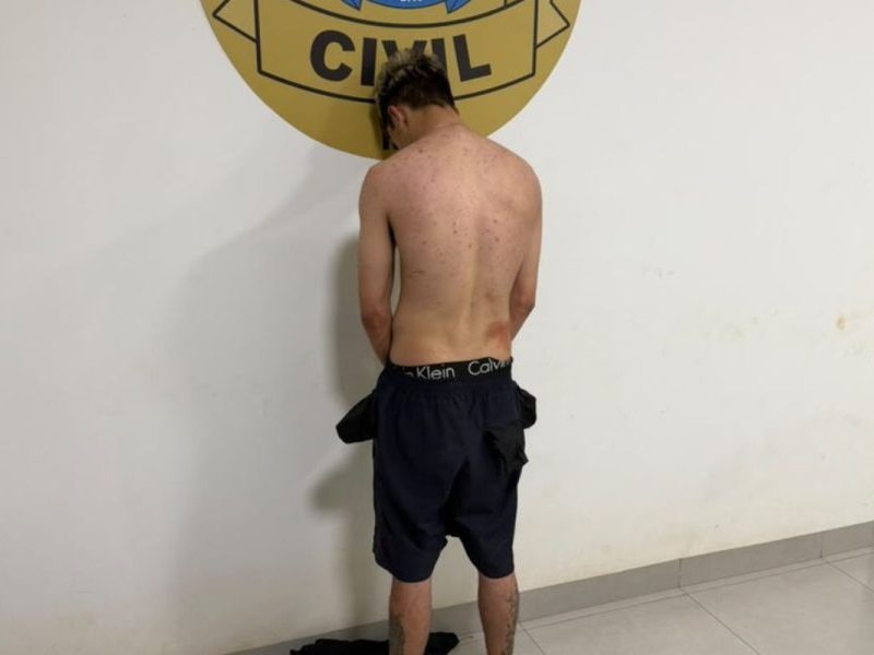 Suspeito de roubo foge de hospital antes de cirurgia e é preso em Campo Novo do Parecis