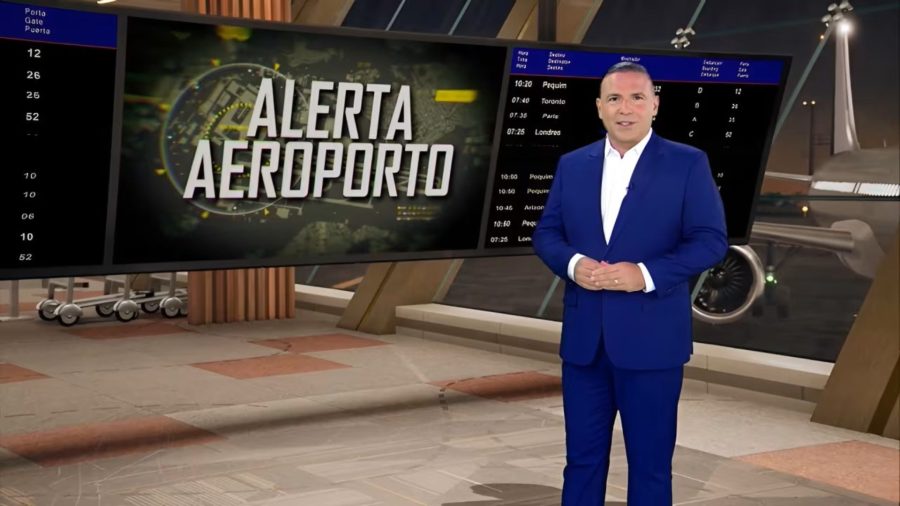“Alerta Aeroporto” garante vice-liderança em agosto com 5 pontos de pico