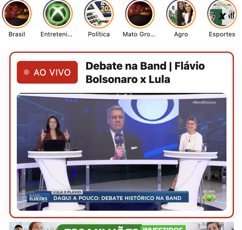 [AO VIVO] Flávio Bolsonaro x Lula: acompanhe