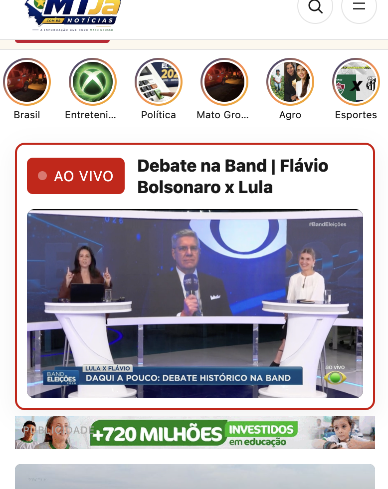 [AO VIVO] Flávio Bolsonaro x Lula: acompanhe