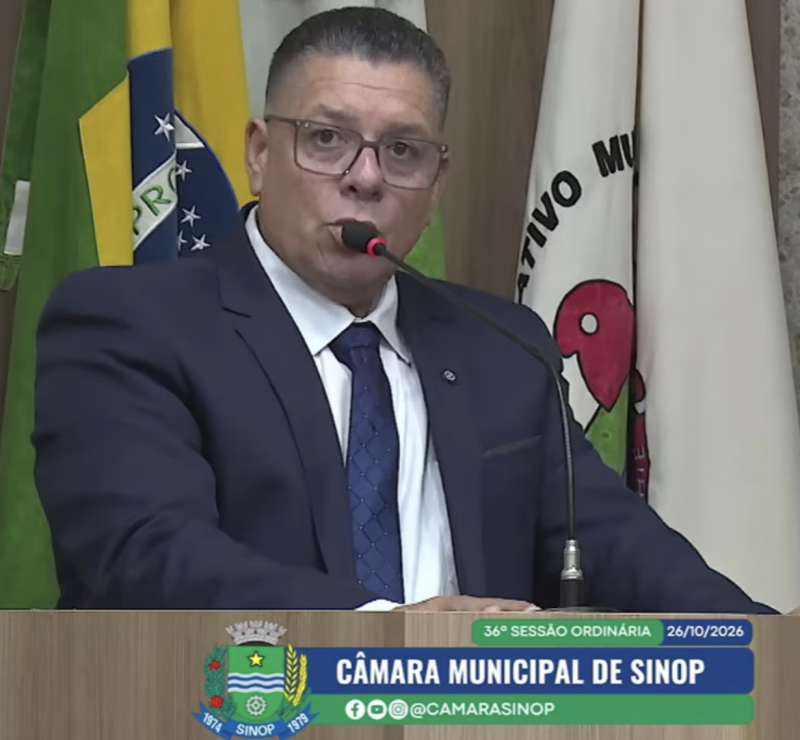 Com chapa única, Toninho Bernardes é eleito novo presidente da Câmara de Sinop