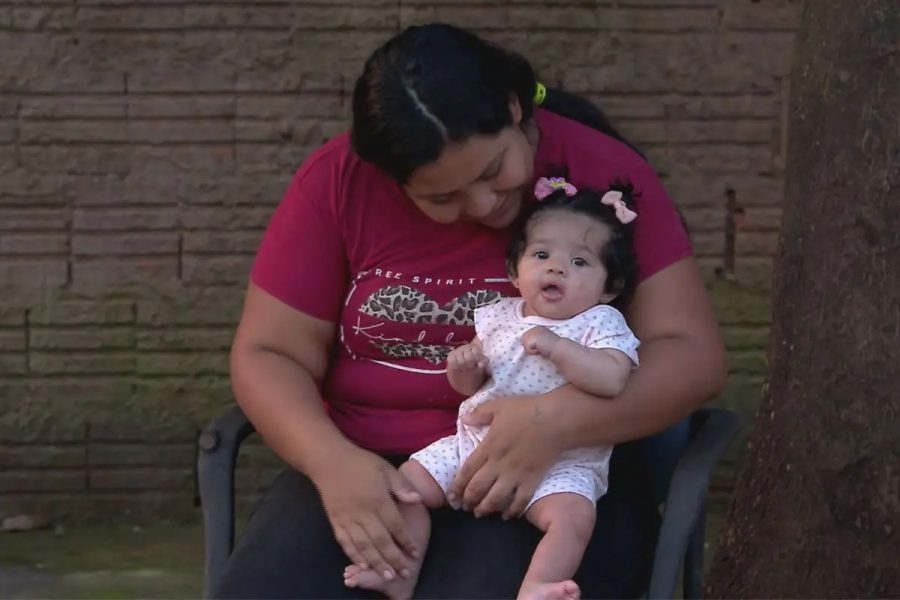 Aos 9 meses, bebê tem tumor no coração e mãe luta por cirurgia após suspensão de atendimento em MS