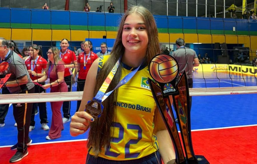 Após bronze no Sul-Americano, atleta que nasceu em Sinop é convocada para disputar mundial sub-19