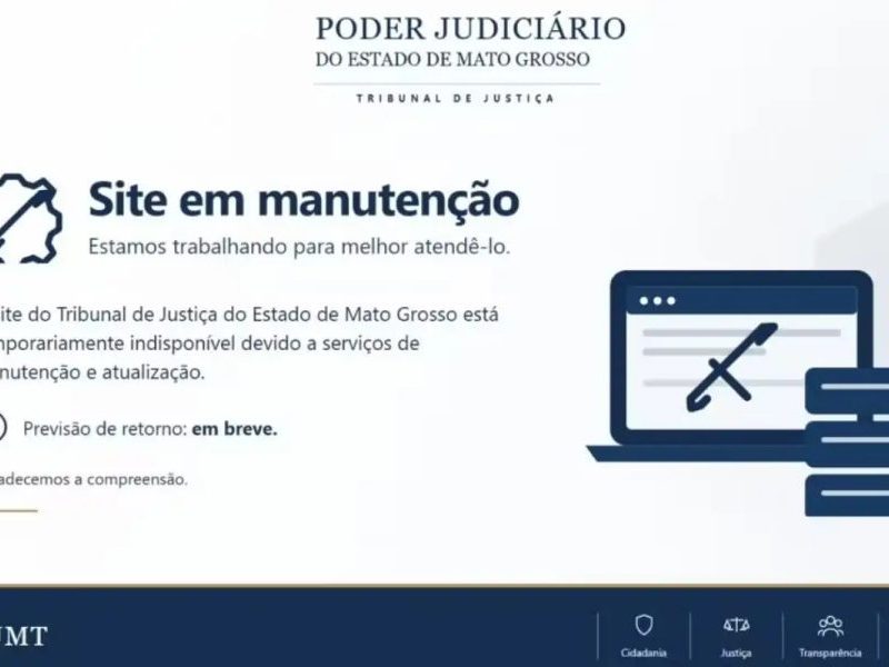 Força-tarefa do TJMT: servidores se mobilizam após pane nos sistemas