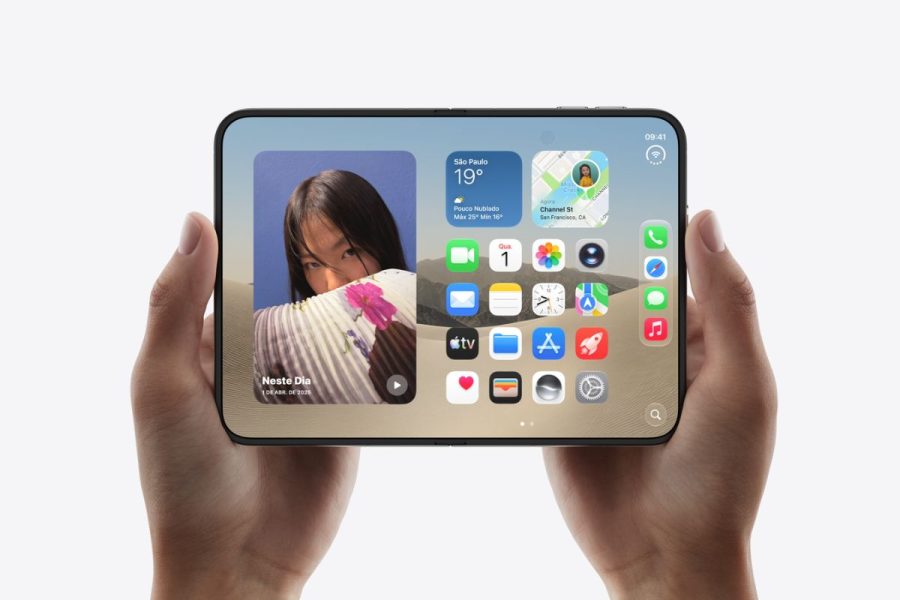 Apple vê tela do iPhone Duo ceder na região da dobra e levanta dúvidas sobre resistência
