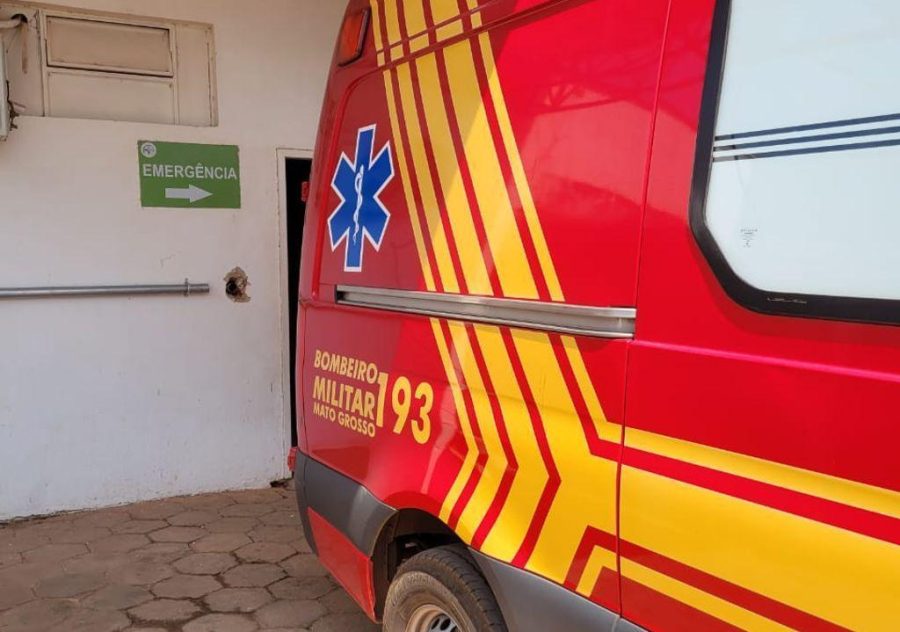 Ataque com faca deixa quatro feridos e mobiliza Bombeiros e Polícia Militar em MT