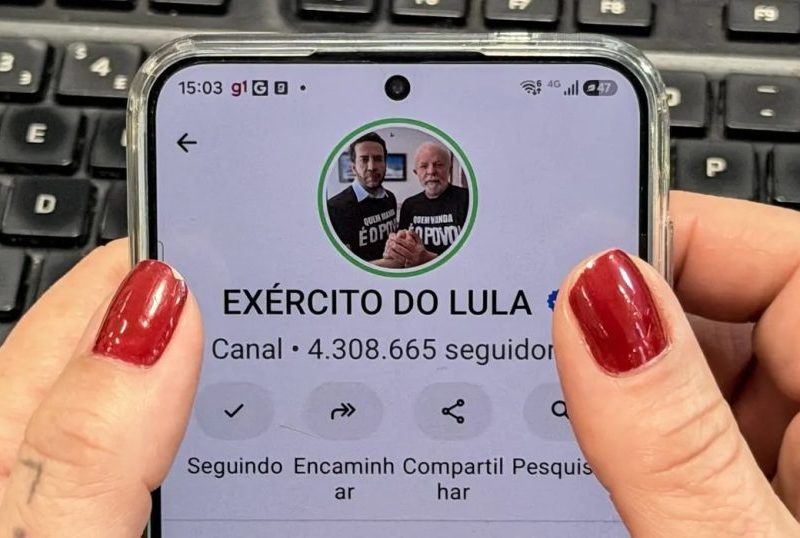 Canal Exército do Lula volta a operar após registro no TSE
