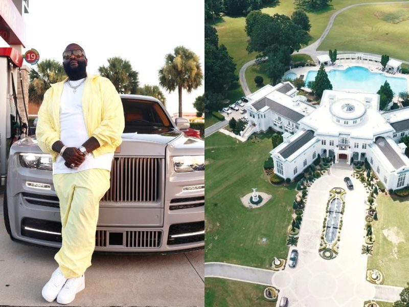 Rick Ross: Mansão de 109 cômodos em fazenda de 95 hectares nos EUA