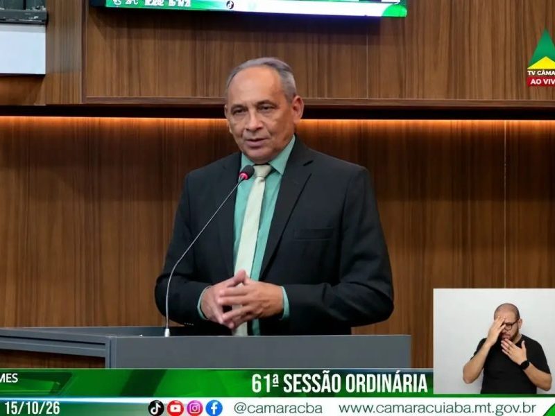 Carta manuscrita é anulada e vereador de Cuiabá que renunciou e alegou pressão por voto deve retomar mandato
