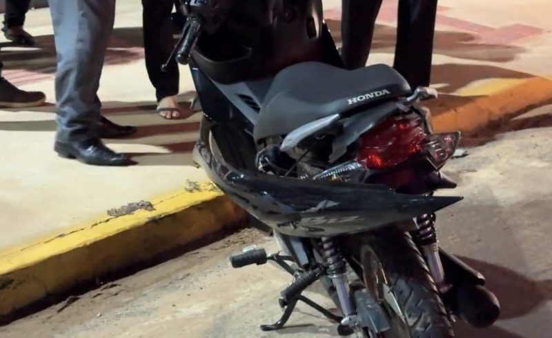 Colisão traseira entre carro e moto deixa duas mulheres feridas em Sorriso