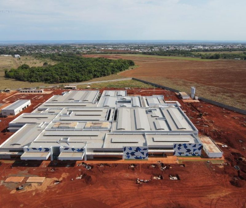 Construção do Hospital Regional em Tangará da Serra atingiu 71% de execução