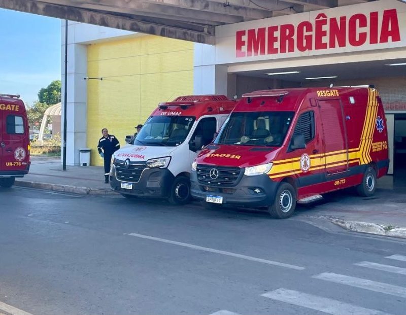 Corpo de Bombeiros socorre homem de 39 anos que sofreu descarga elétrica durante teste de amperagem em gerador