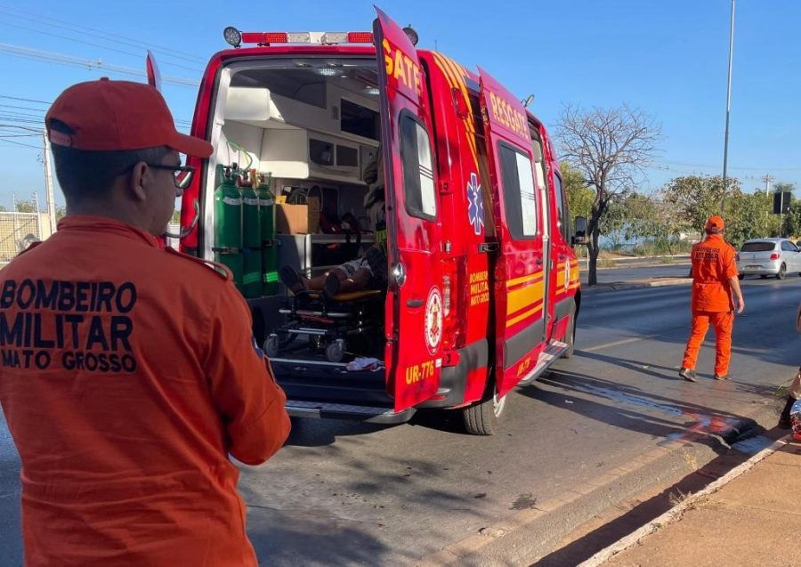 Corpo de Bombeiros socorre três vítimas de acidentes de trânsito em Alta Floresta
