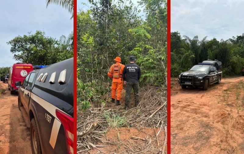Corpo é encontrado em cova rasa e polícia suspeita de ser de trabalhador desaparecido em MT