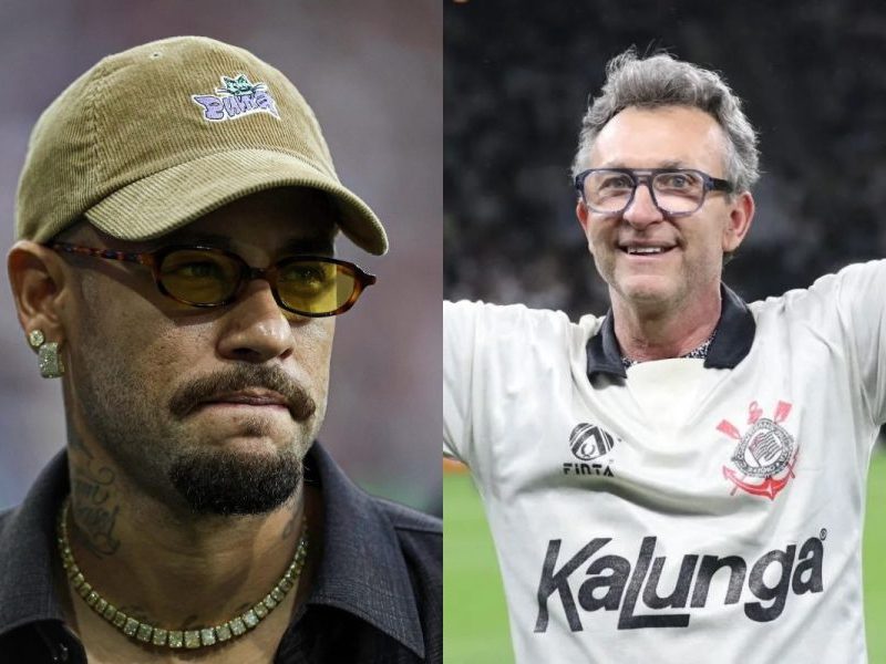 Craque Neto e Neymar na Band: apresentador e craque do Santos negociam participação em Os Donos da Bola