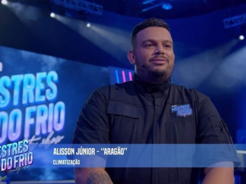 Cuiabano com 20 anos de experiência brilha em reality de climatização
