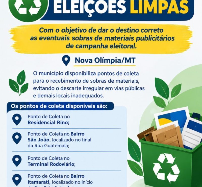Eleições 2026: Justiça Eleitoral promove campanha “Eleições Limpas”