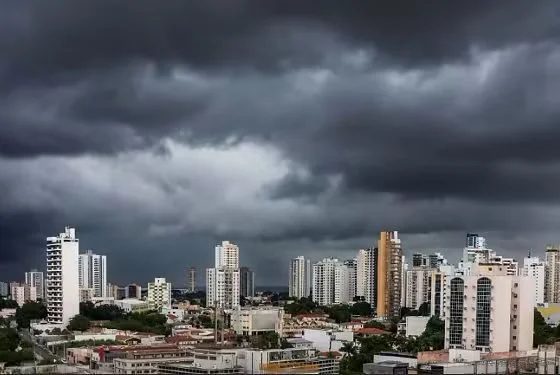 Cuiabá em alerta: tempestades e ventos de até 60 km/h nesta terça