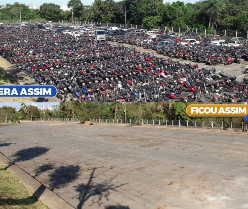 Detran-MT prevê reciclar 7,4 mil veículos até o fim do ano