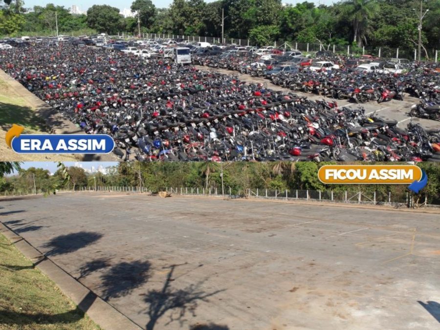 Detran-MT prevê reciclar 7,4 mil veículos até o fim do ano