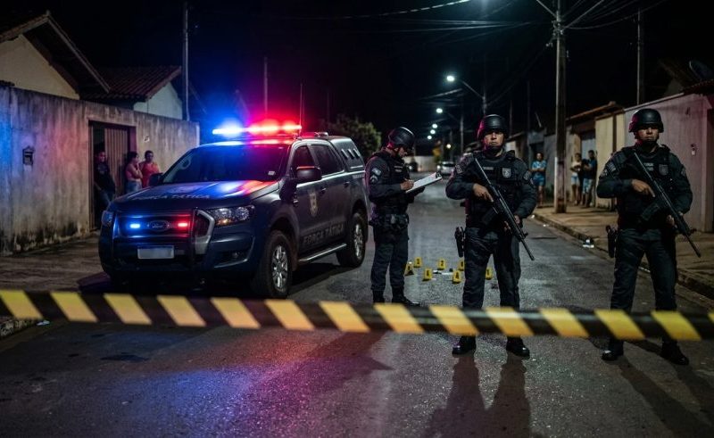 Dupla vinda de Rondônia para executar rival sobrevive a ataque a tiros em Pontes e Lacerda